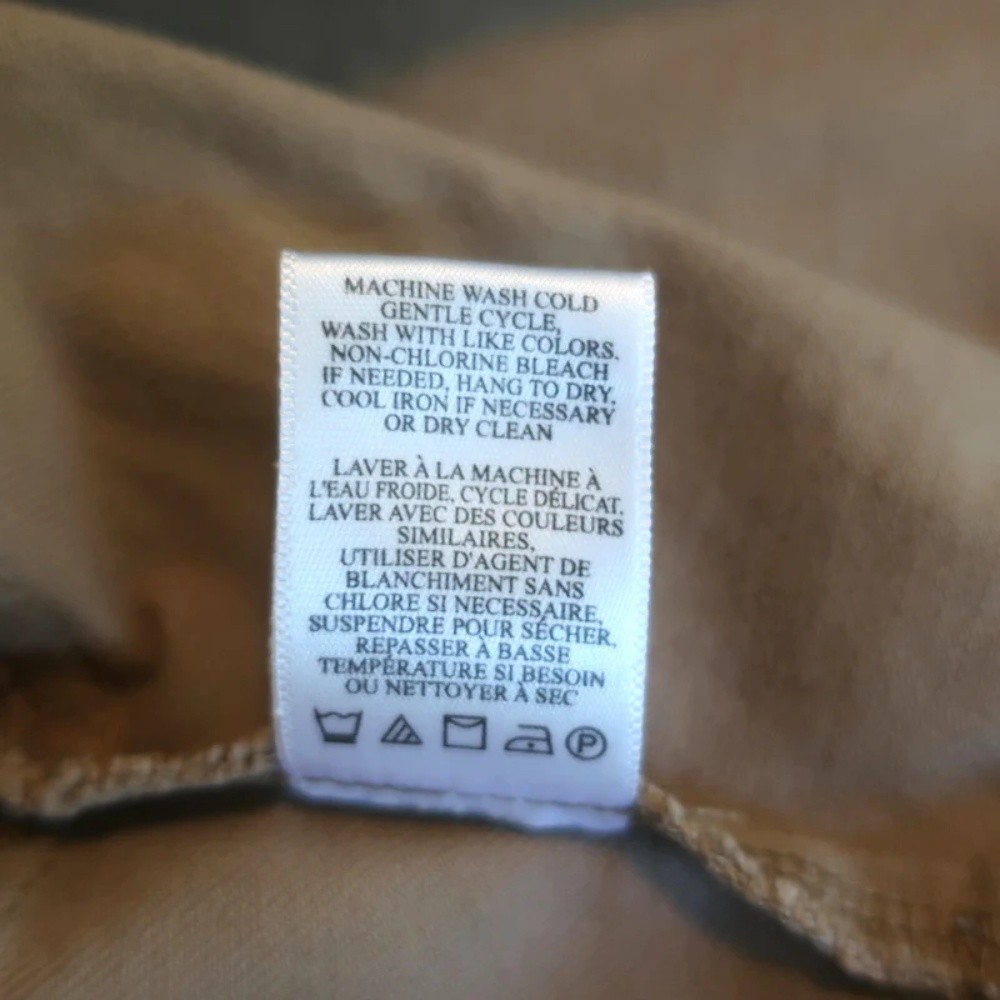 A.L.C. Bellamy Zip-Front Mini Dress Brown Stretch Twill Size 8 Belted Shift NEW - Picture 7 of 7